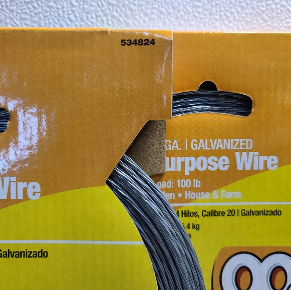 3 Pack of 100 Foot Galvanized MultiPurpose Wire - Picture 3 of 5
